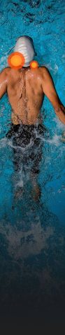 aerial-view-of-man-with-white-swim-cap-mid-butterfly-stroke-hive-skills-kagency-2024-comp